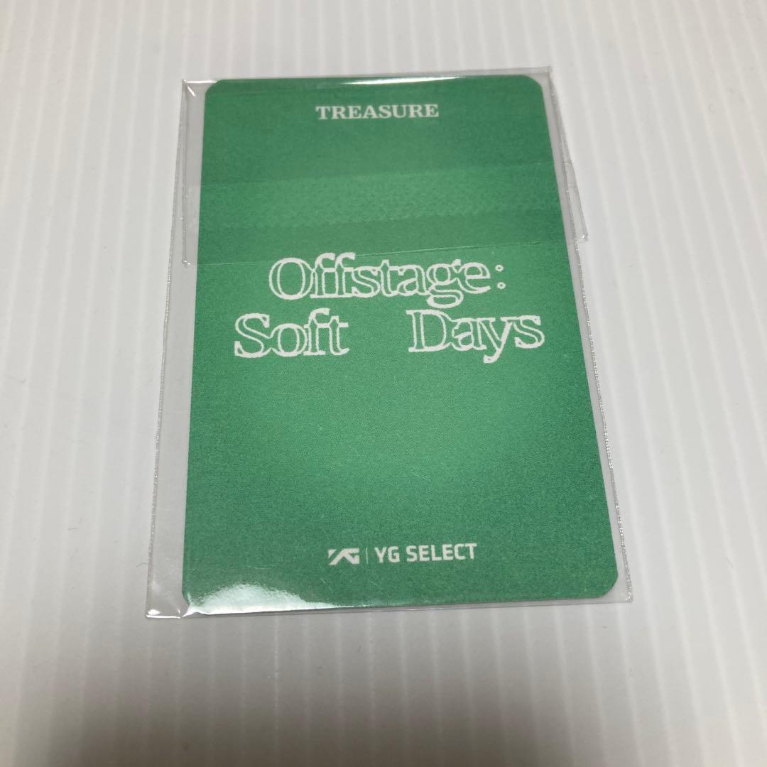 TREASURE シーグリ 韓国ポップアップ MD特典 アサヒ①