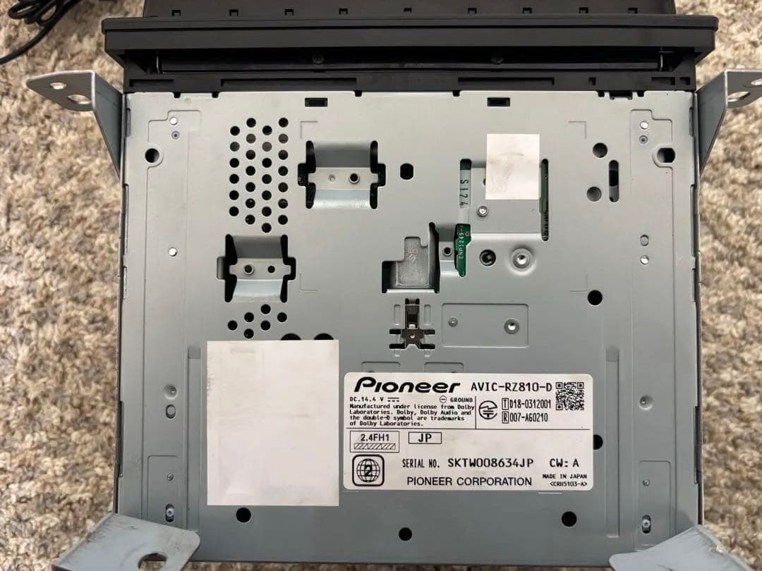 Pioneer AVIC-RZ810-D 2019 カーナビ