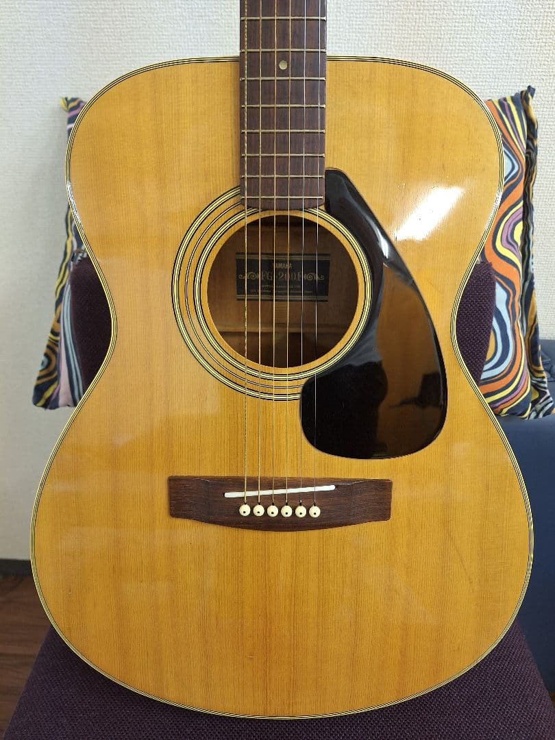 YAMAHA Vintage FG-200F黒ラベル出品再開
