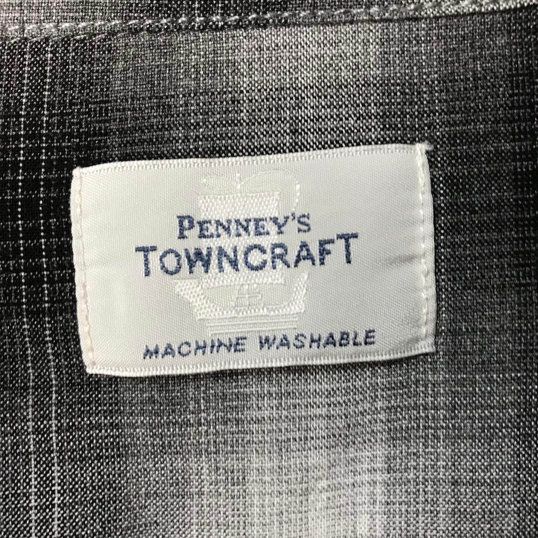 di55古着　タウンクラフト　オンブレ　レーヨンシャツ　復刻　タグ付き