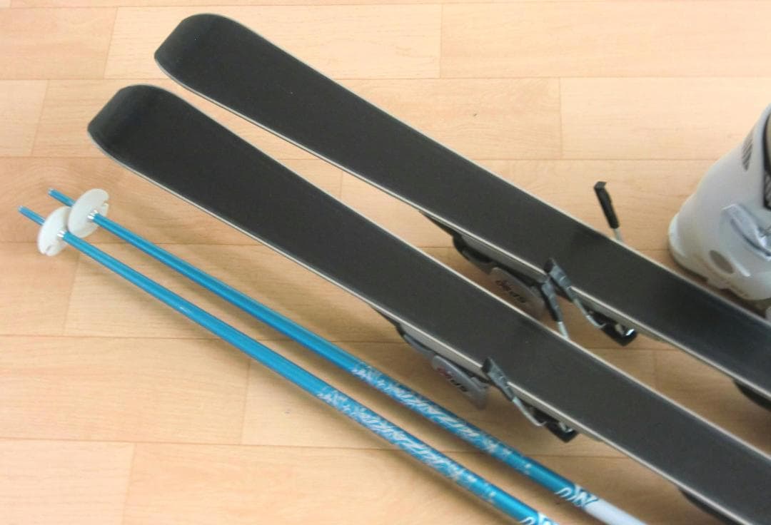 ■■1月限定■送料無料■女性用スキーセット■板142靴24-24.5■メンテ付■