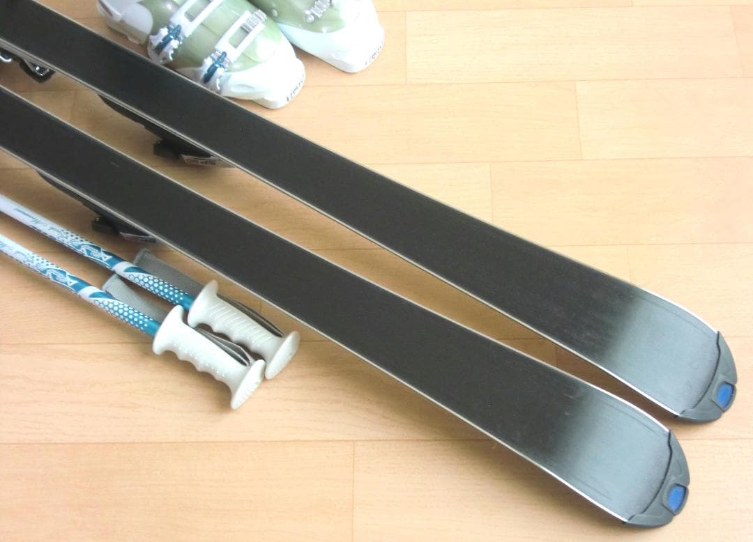 ■■1月限定■送料無料■女性用スキーセット■板142靴24-24.5■メンテ付■