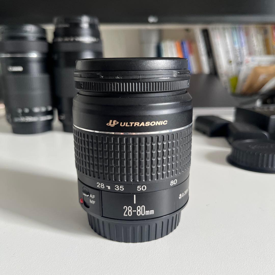 Canon EOS 80D デジタル一眼レフカメラ レンズ4本付き