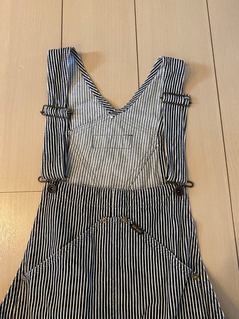 アイアンハート　807 ヒッコリーオーバーオール