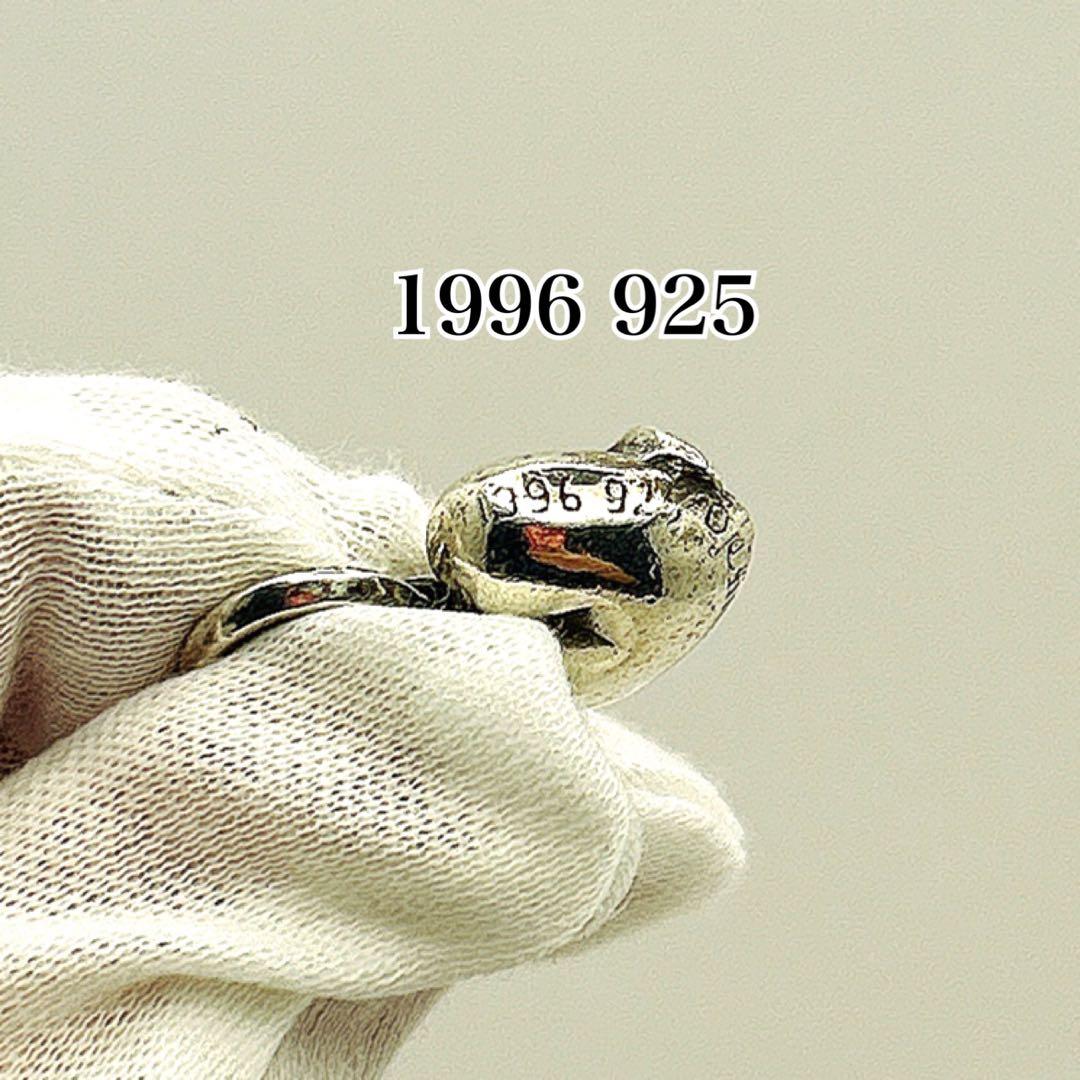 クロムハーツ　シルバー925 ハート型チャーム ネックレス　刻印1996 925