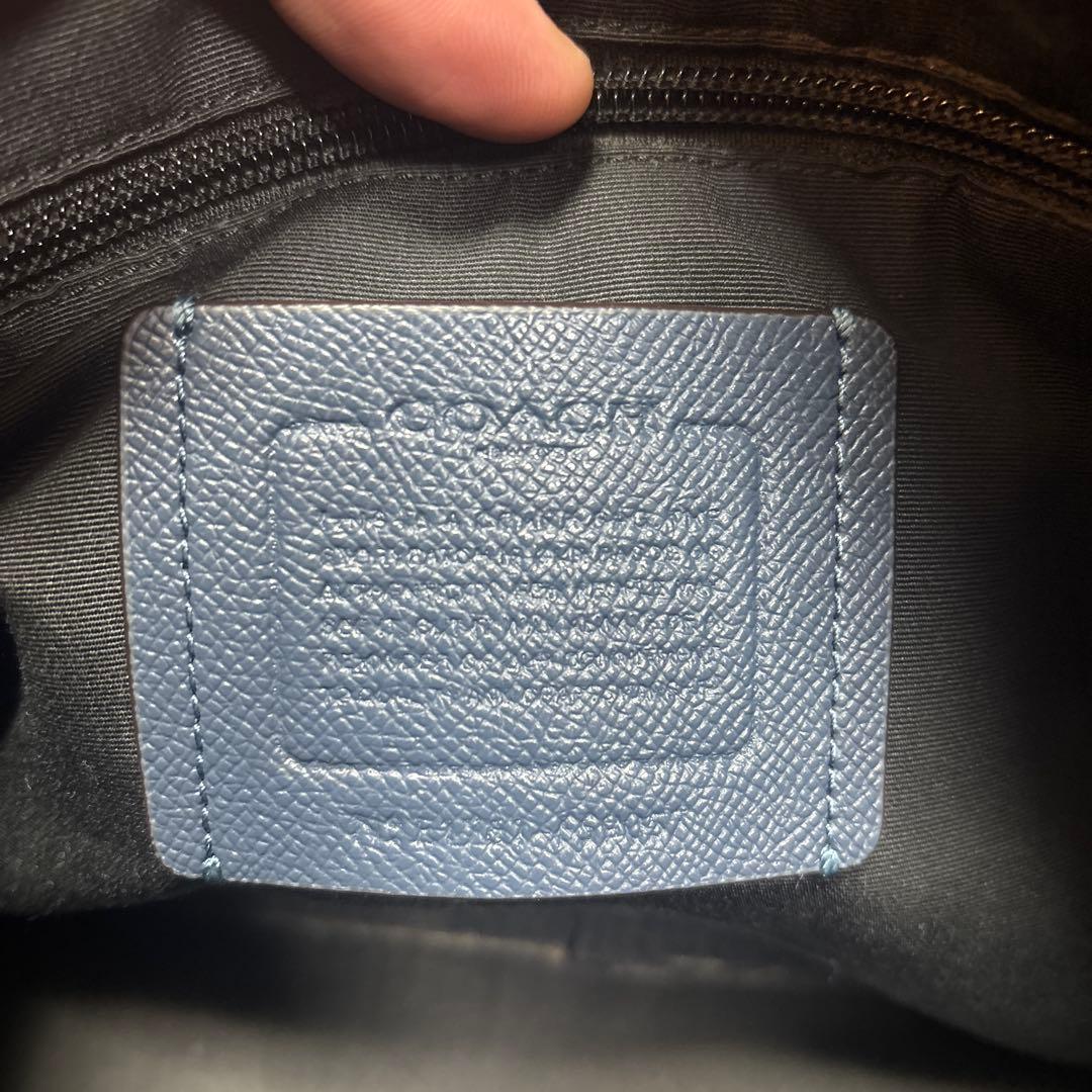 K*A様 【COACH】 コーチ ビジネスバッグ ブルー系