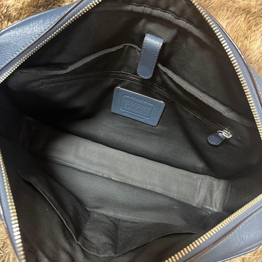 K*A様 【COACH】 コーチ ビジネスバッグ ブルー系