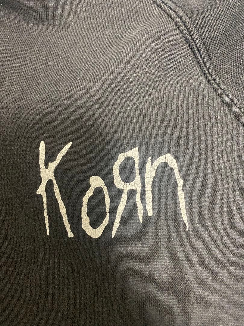 レア 90s Korn follow the leader hoodie XL