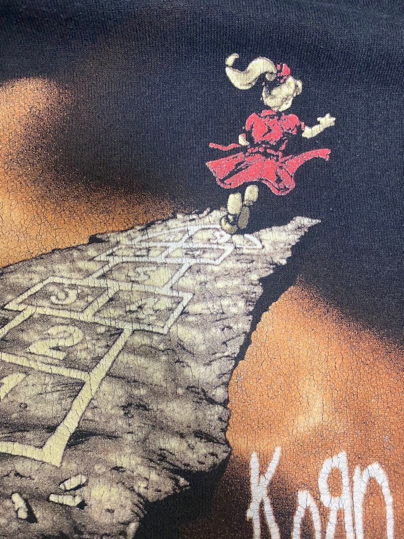 レア 90s Korn follow the leader hoodie XL