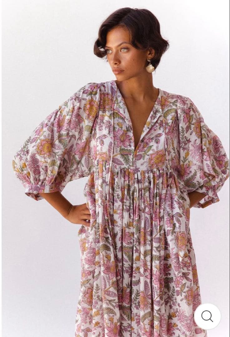 ワンピース DAUGHTERS OF INDIA Kyra Midi Dress