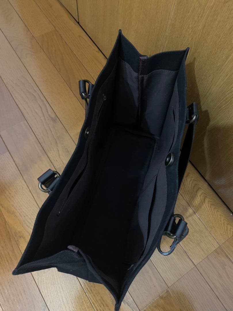 香久山鞄　四角いトート