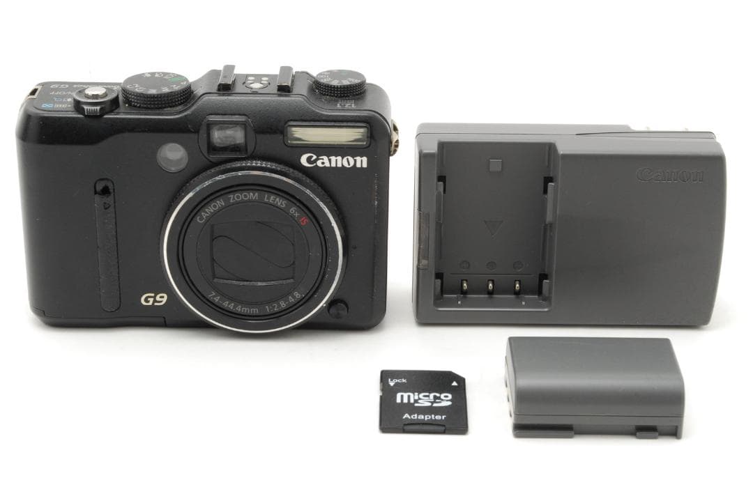 Canon powershot G9 SDカード付 コンパクトデジタルカメラ