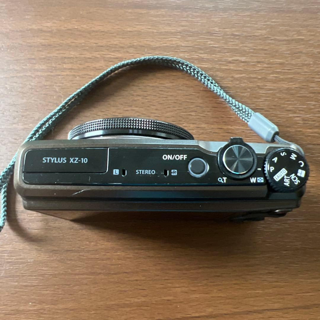 【説明書付き】OLYMPUS STYLUS XZ-10 画面割れ有り