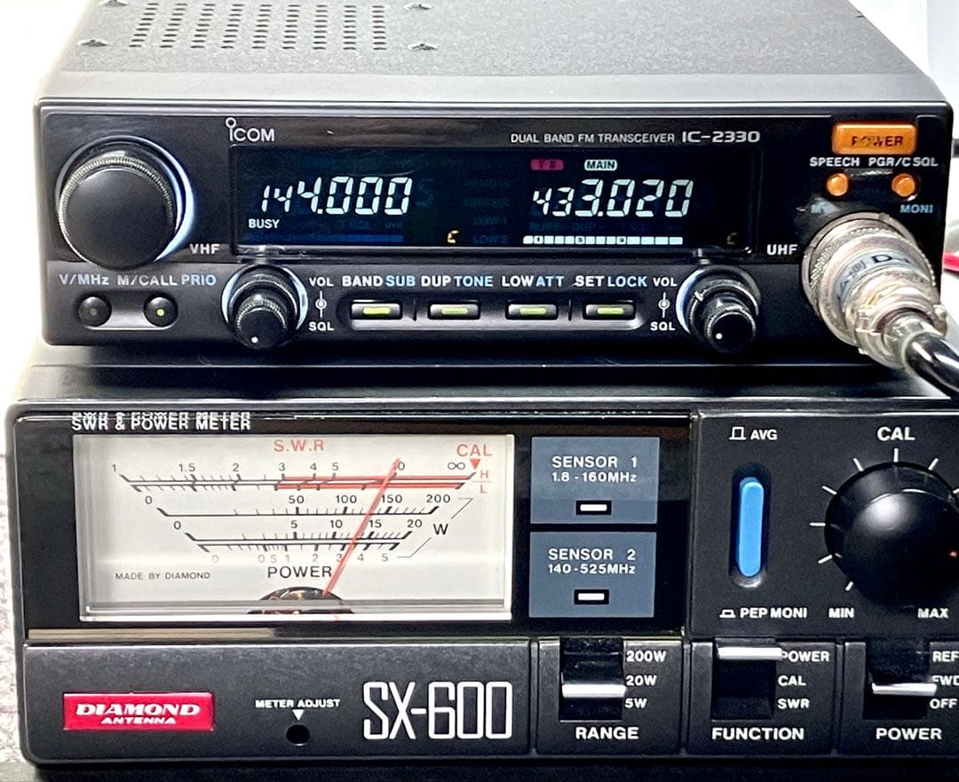 アイコムIC-2330アマチュア無線 受信機