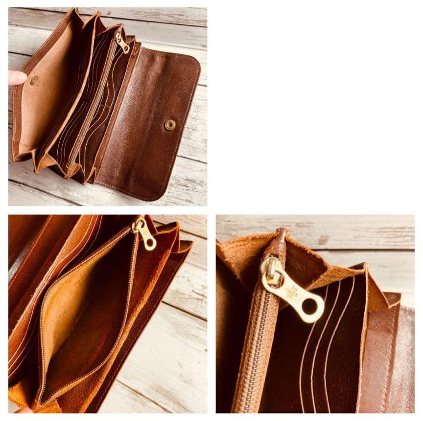 【美品】ILBISONTE　イルビゾンテ　ロングウォレット　長財布