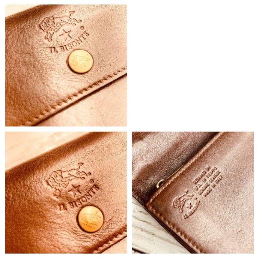 【美品】ILBISONTE　イルビゾンテ　ロングウォレット　長財布