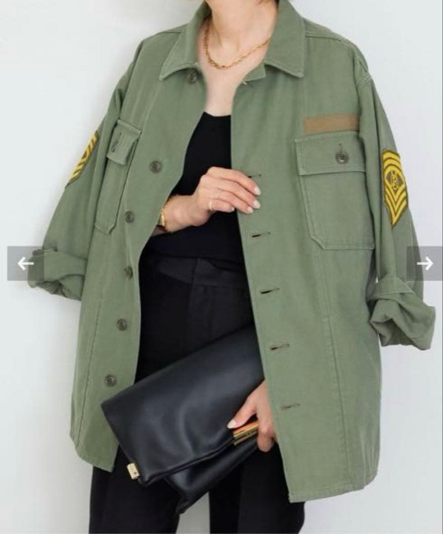 ジャケット・アウター MADISONBLUE /MILITARY JACKET LBS