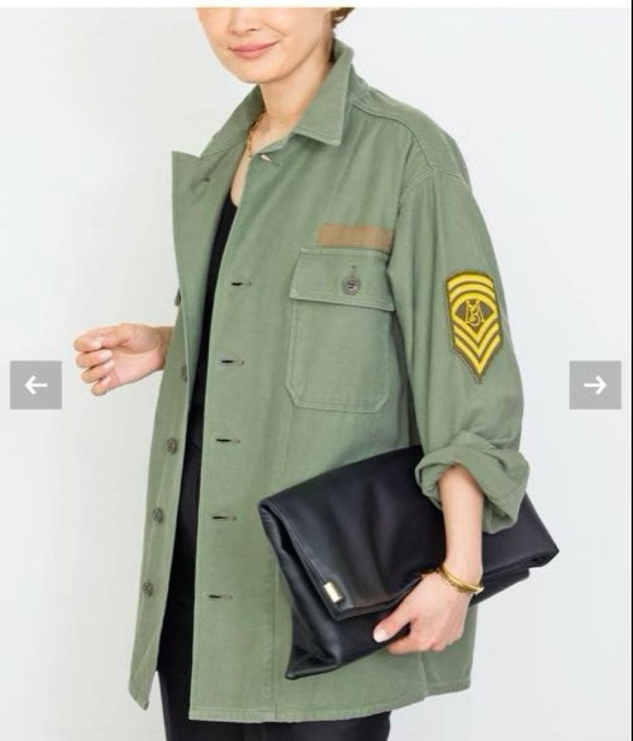 ジャケット・アウター MADISONBLUE /MILITARY JACKET LBS