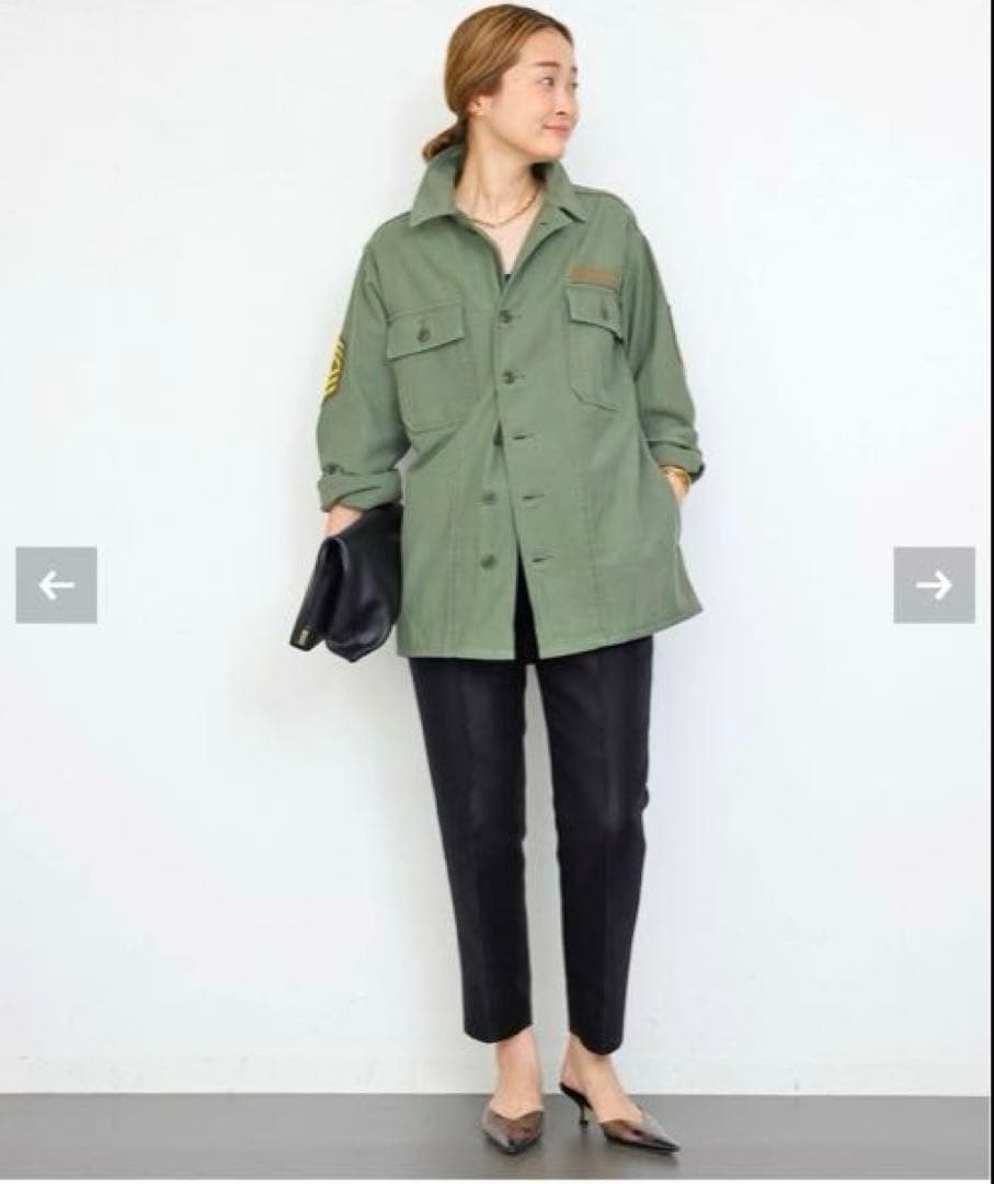 ジャケット・アウター MADISONBLUE /MILITARY JACKET LBS