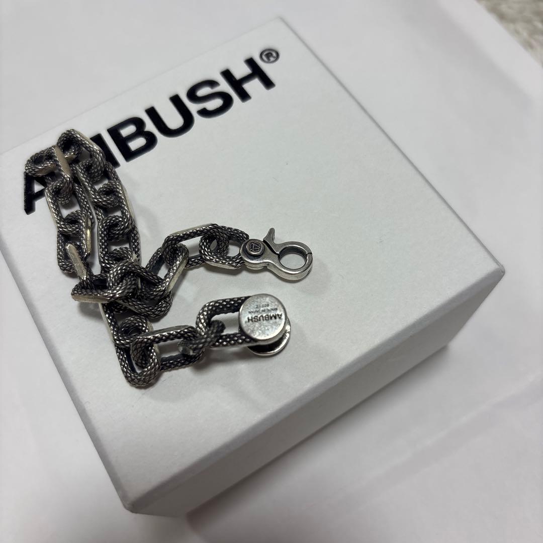 AMBUSH ブレスレット　small textured chain