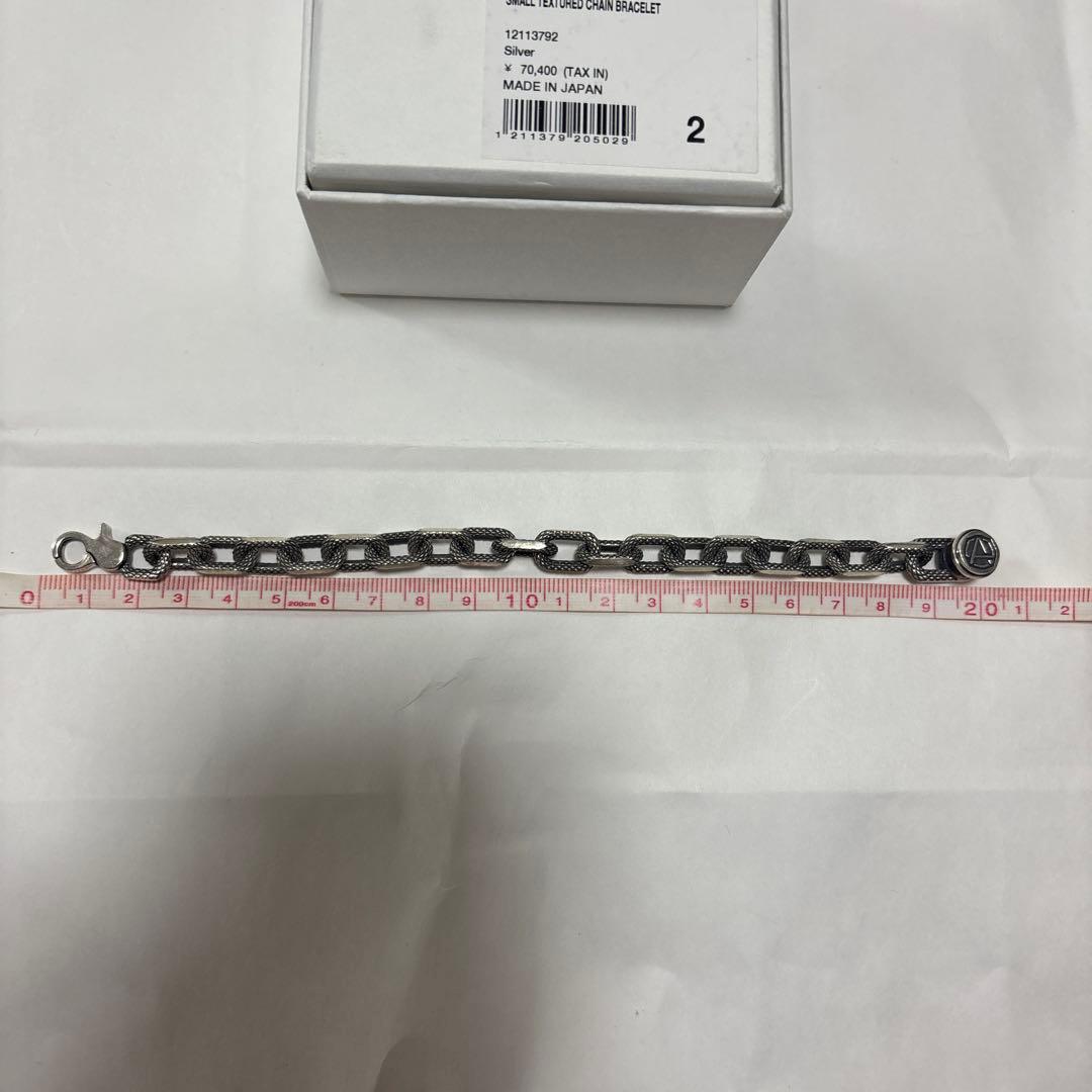 AMBUSH ブレスレット　small textured chain