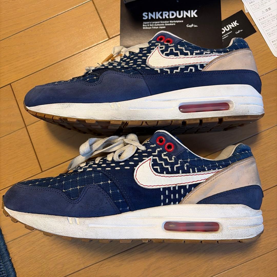 k*】様 DENHAM × NIKE AIR MAX 1 BLUE VOID ※