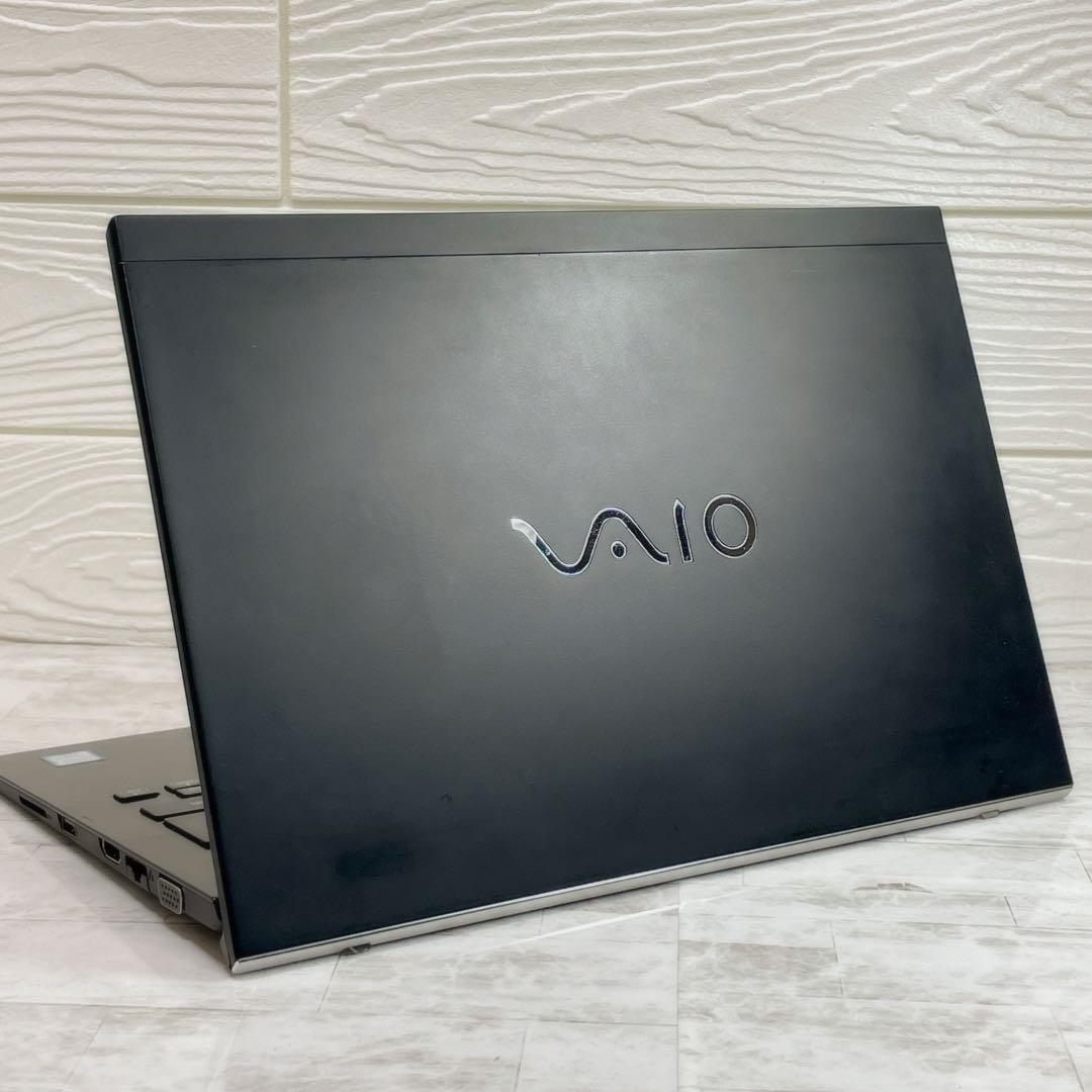 超軽量✨8世代 ノートパソコン 8GB SSD VAIO カメラ A4サイズ