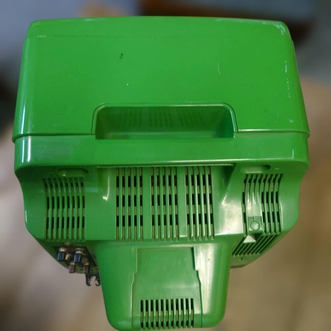 パナカラー　ブラウン管テレビ TH-11S7(S) 緑色