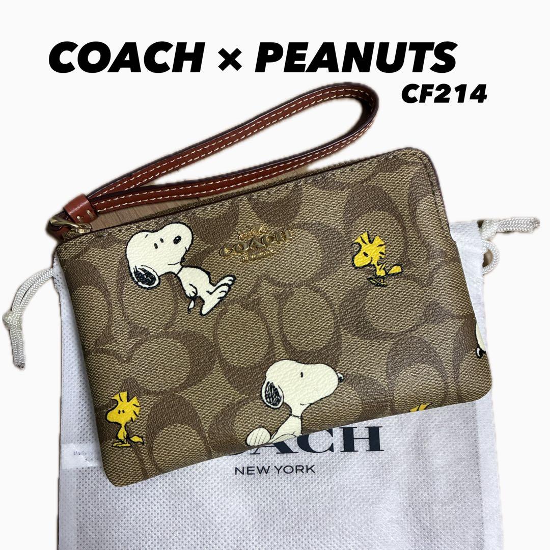 COACH x PEANUTS ポーチ