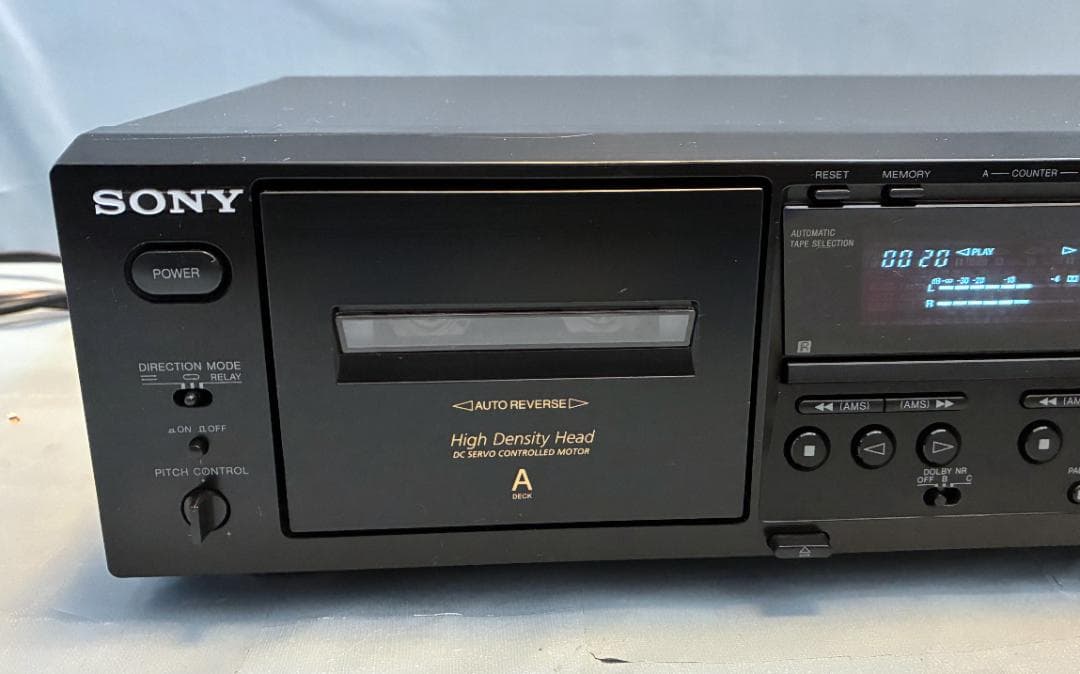 【動作OK！！】ダブルカセットデッキ　SONY　ソニー　TC-WE475　②