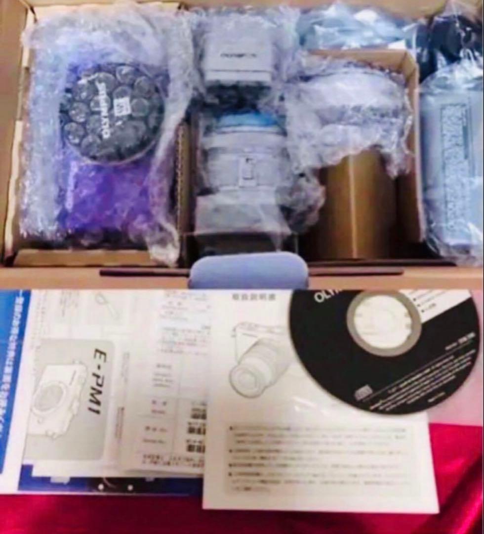 オリンパス★ミラーレス一眼レフ☆PEN mini E-PM1☆パープル