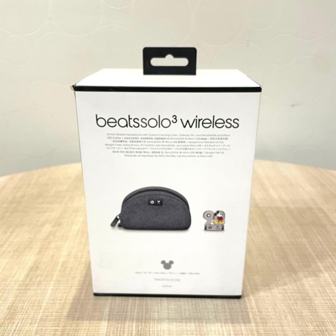 【極美品】Beats Solo3 Mickey 90周年 限定 ヘッドホン