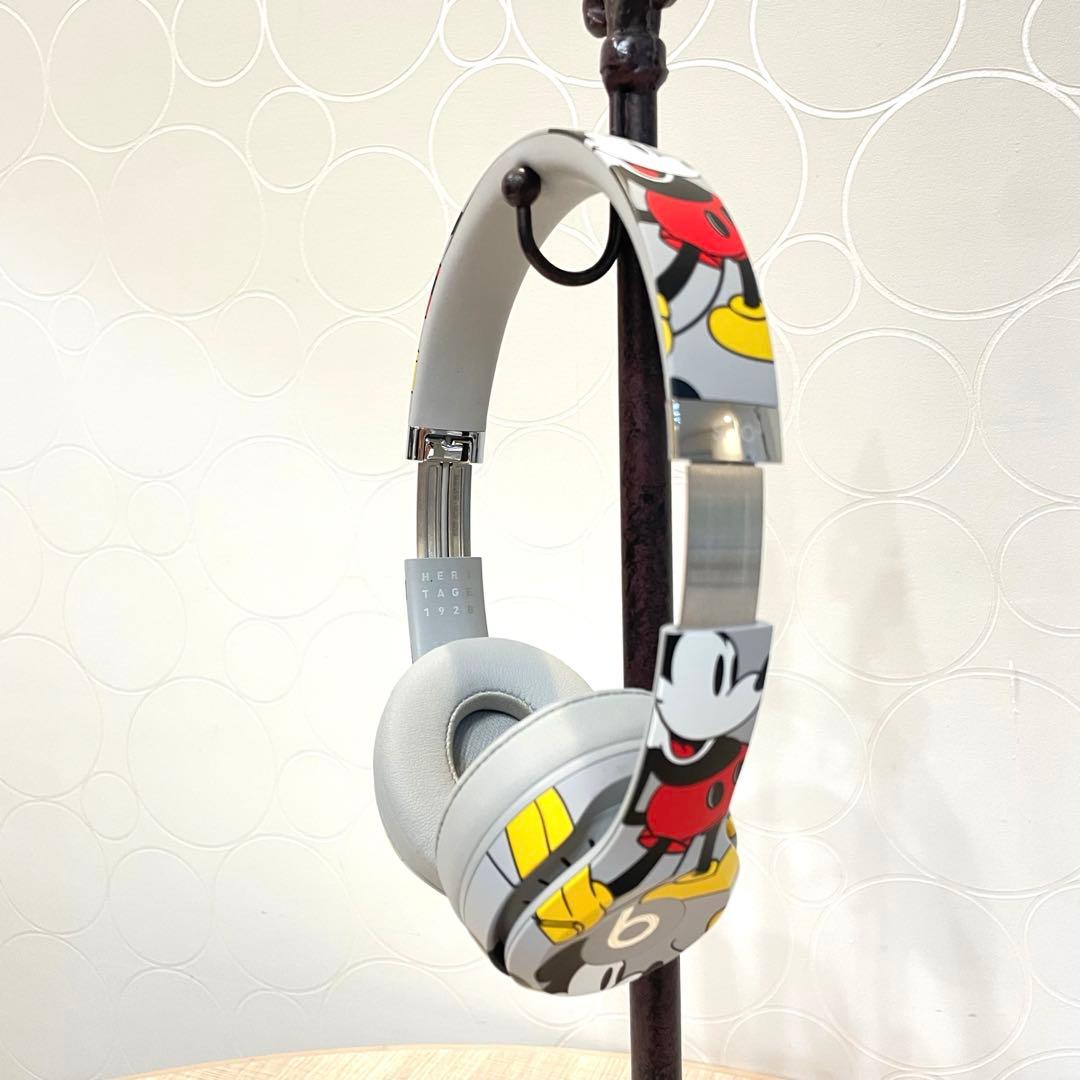 【極美品】Beats Solo3 Mickey 90周年 限定 ヘッドホン