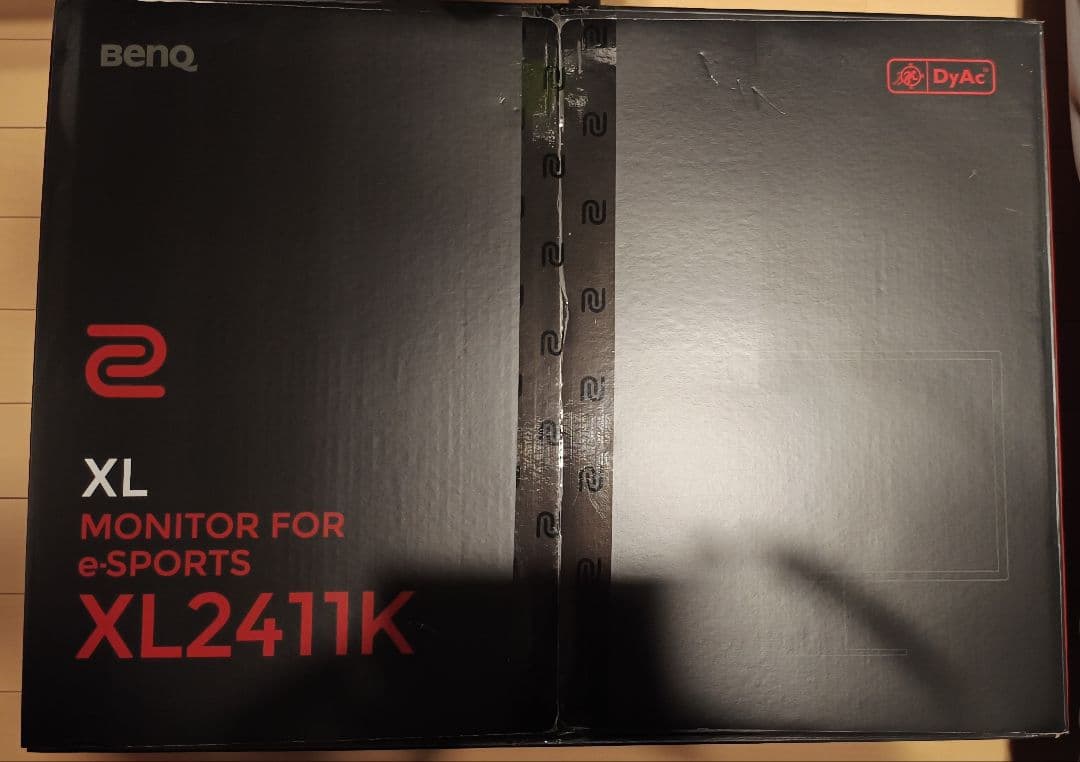 BENQ XL2411K-B 24型 144hz ゲーミングモニター