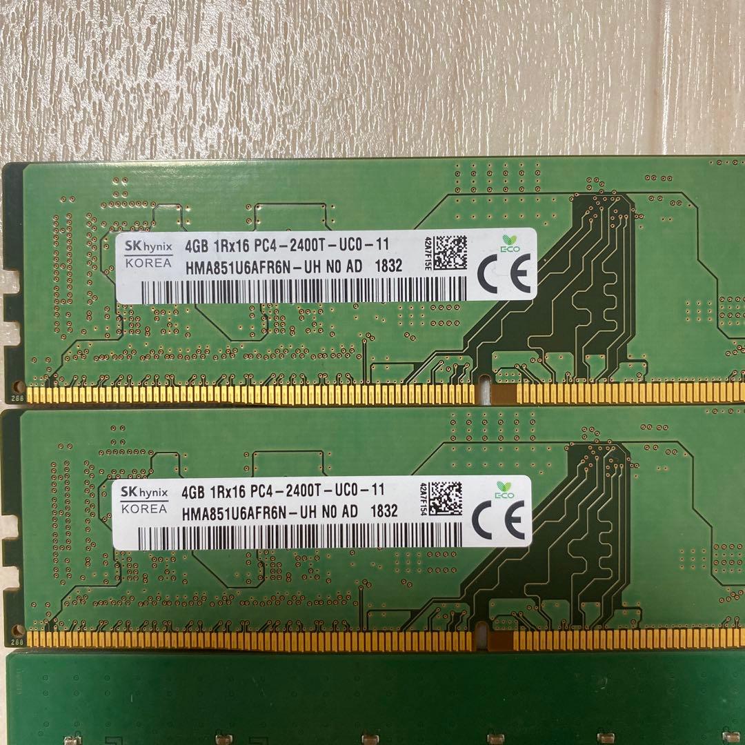 ド*ん様 メモリー 8GB PC4（8GBX4枚）（4GBX2枚）