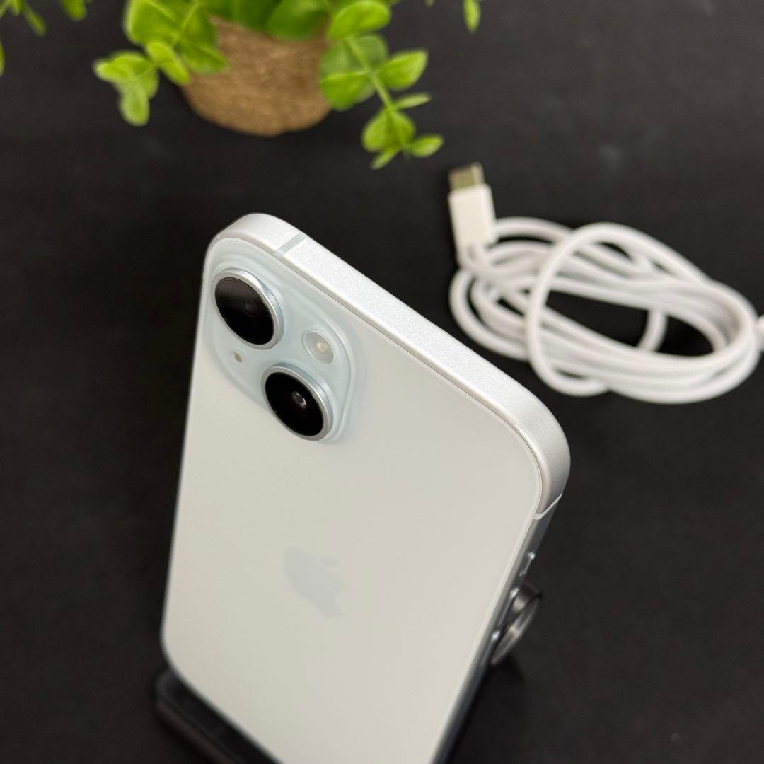 iPhone15 128GB ブルー 国内版 SIMフリー送料無料