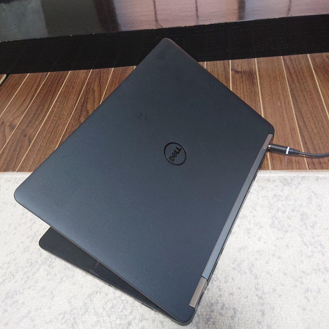 ノートPC 8GBメモリ 128GB SSD ウェブカメラ DELL E7270