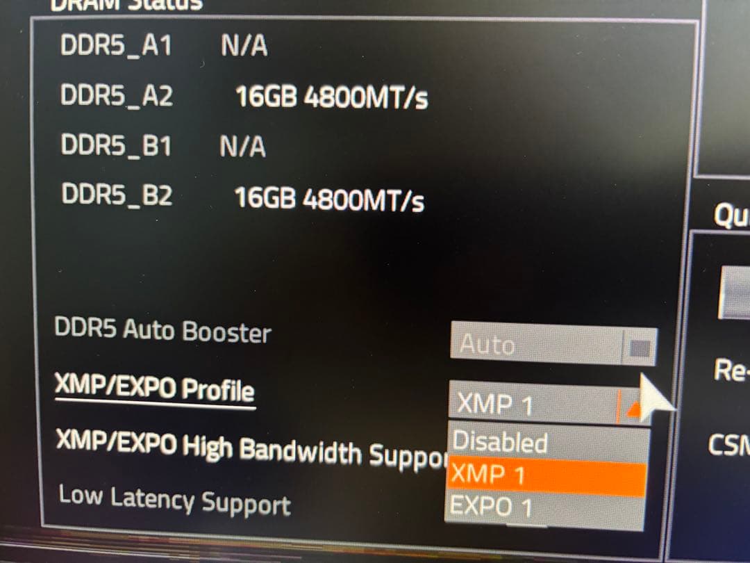 DDR5 6000 32GB(16GB×2) 中古美品