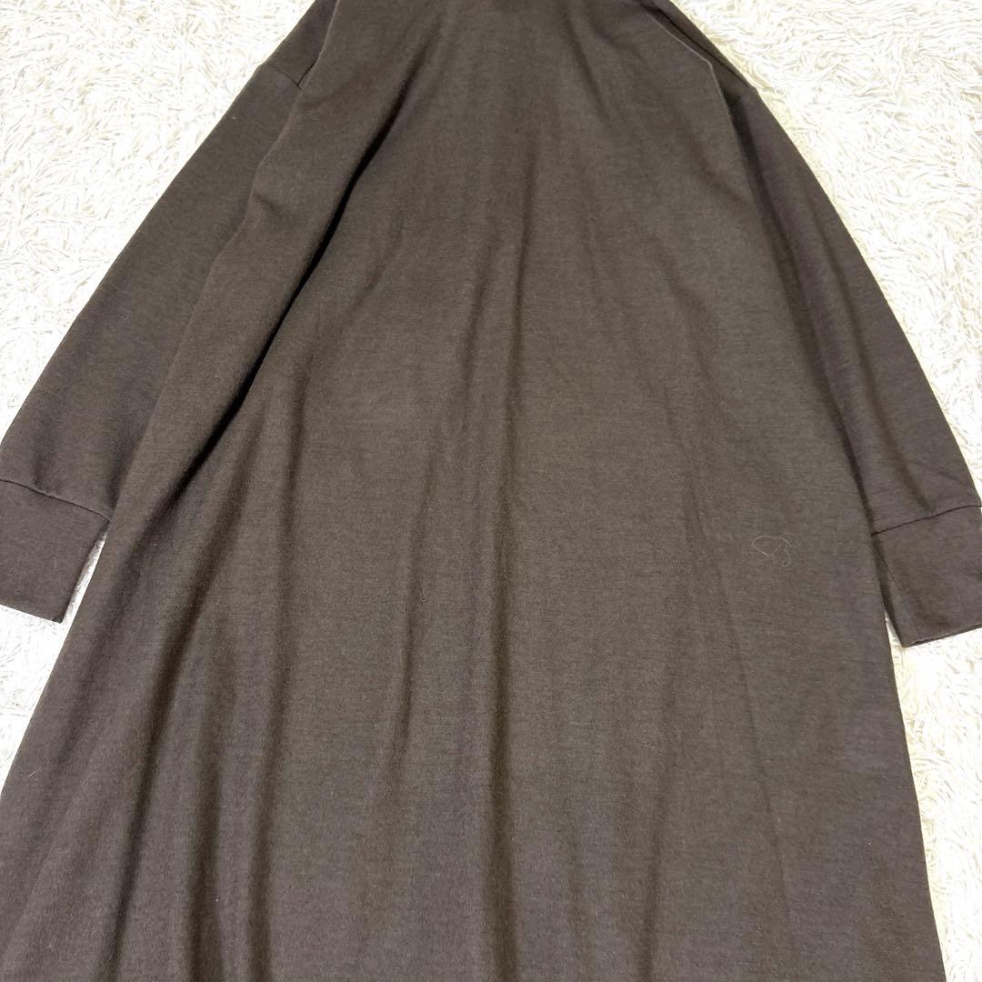 新品 ヴェルメイユパーイエナ プレイアント ウール 天竺後タイ ワンピース