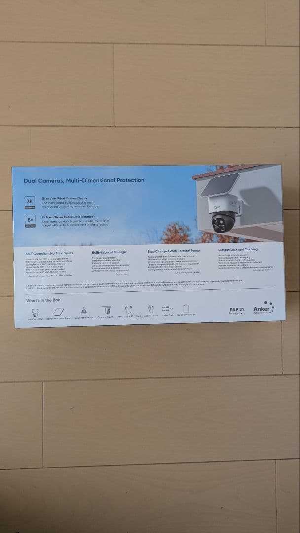 eufy S340 Anker アンカー ソーラー充電 防犯カメラ