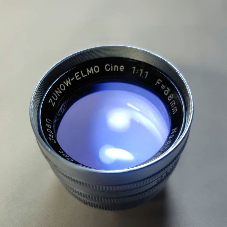 ZUNOW-ELMO Cine 38mm F1.1 Dマウントレンズ作例あり