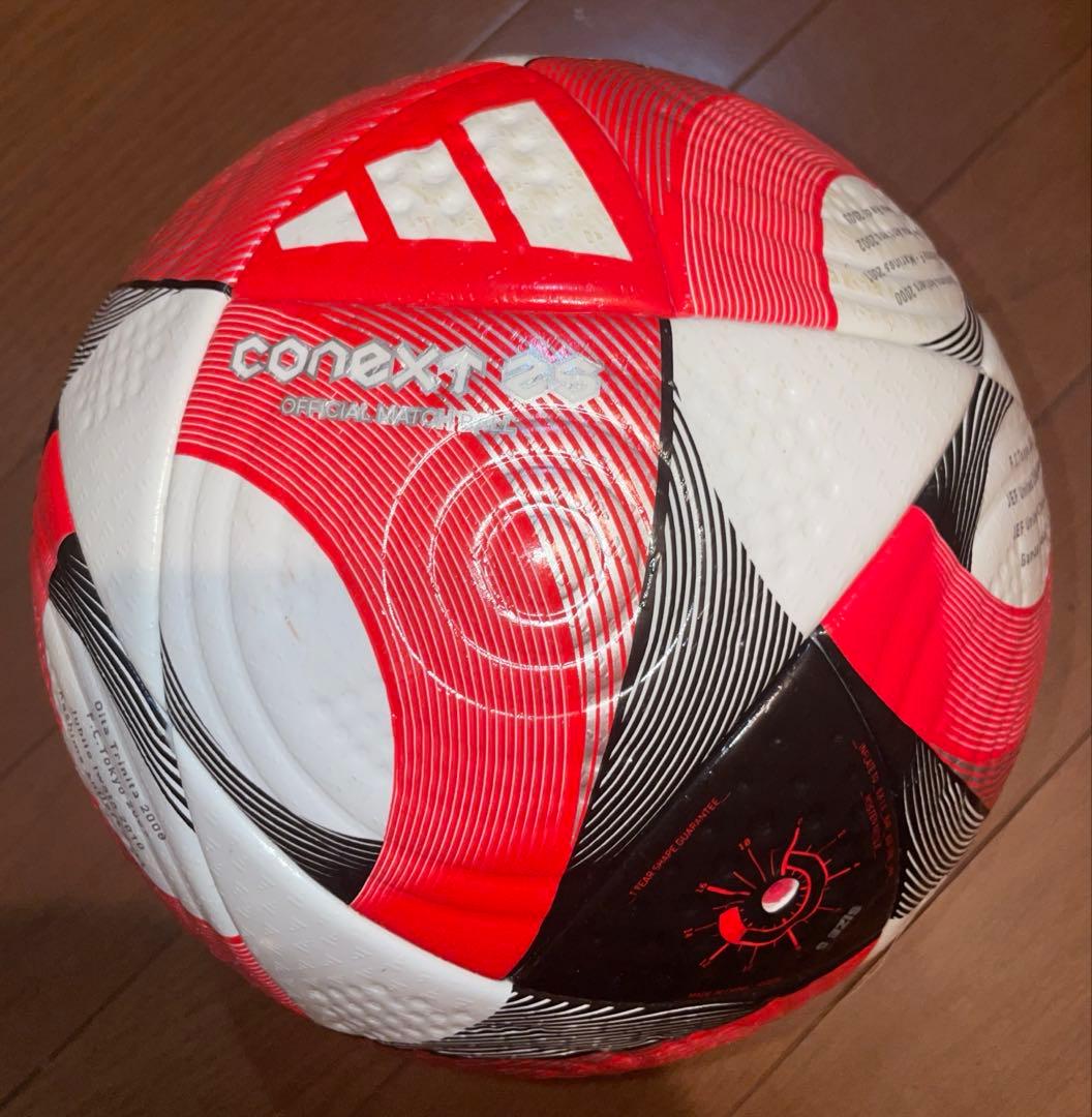 【実使用】2025Jリーグルヴァンカップ公式試合球 Conext25Pro 5号