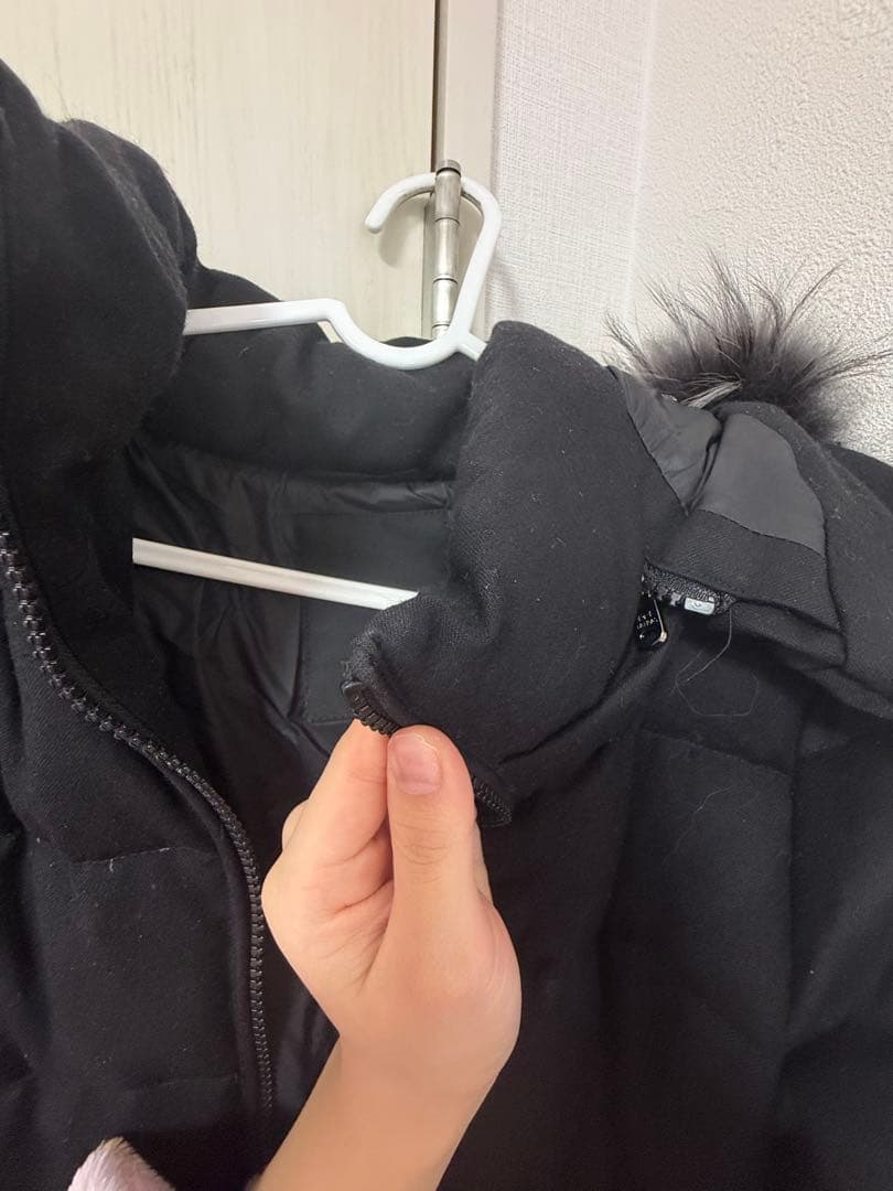 TATRAS 黒 ダウンジャケット フード付き