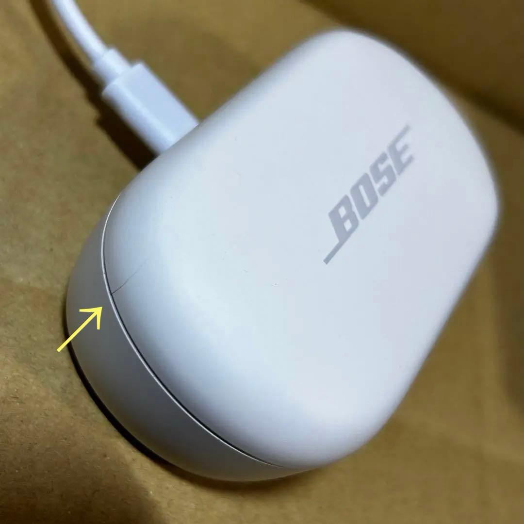 白ボーズ BOSE QUIETCOMFORT EARBUDS ワイヤレスイヤホン