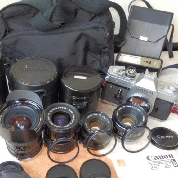 ❤️大量★動作品❤️Canon★FTb★QL★レンズセット★50mm単焦点