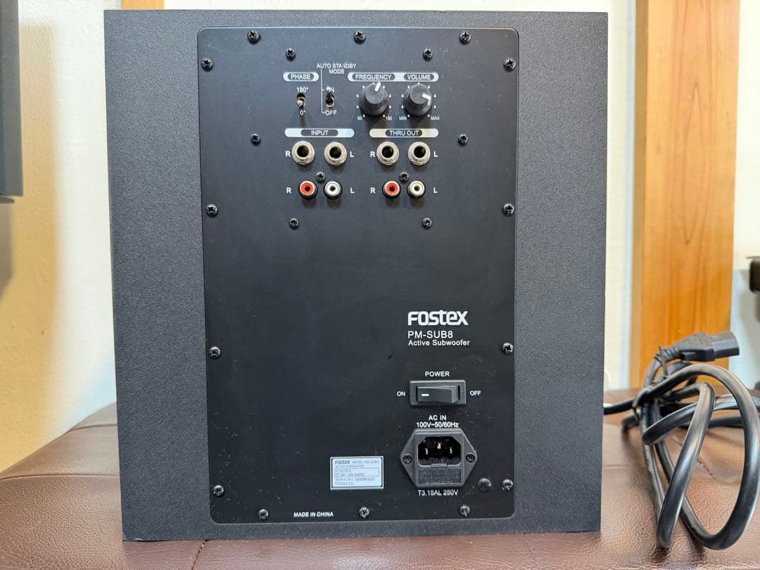 Fostex PM-SUB8 アクティブサブウーファー