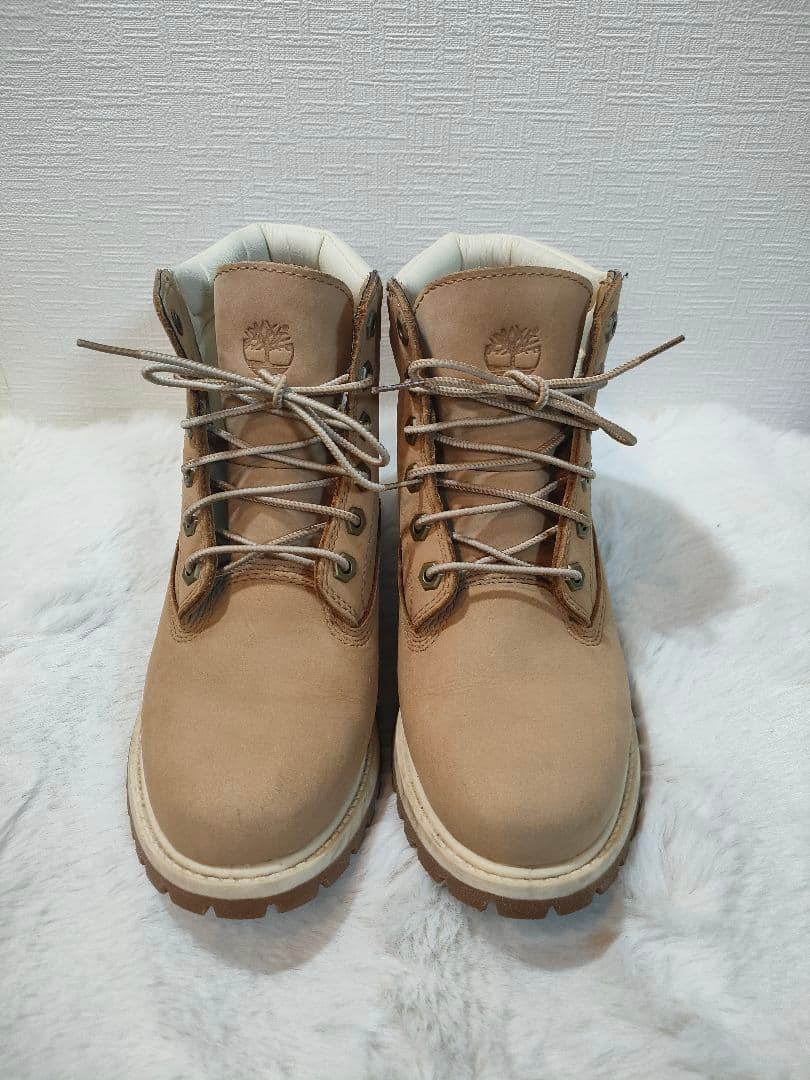 Timberland ティンバーランド ウォータープルーフブーツ ベージュ