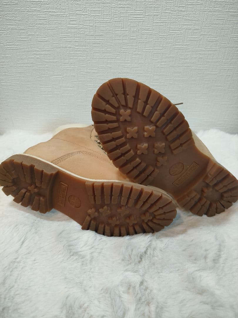 Timberland ティンバーランド ウォータープルーフブーツ ベージュ