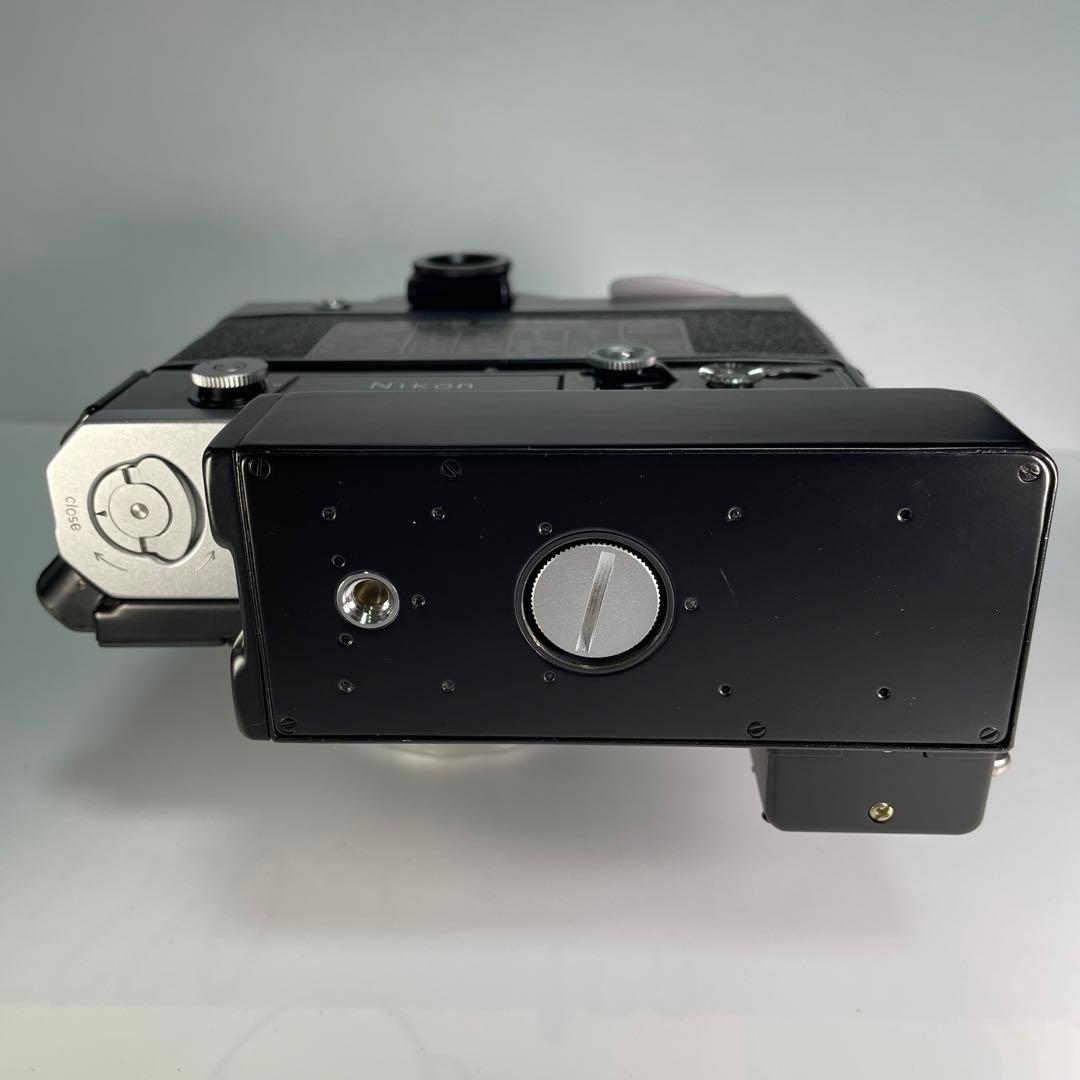 [稼働美品]ニコンＦアイレベル初期型ブラック、モ-タ-ドライブＦ36セット