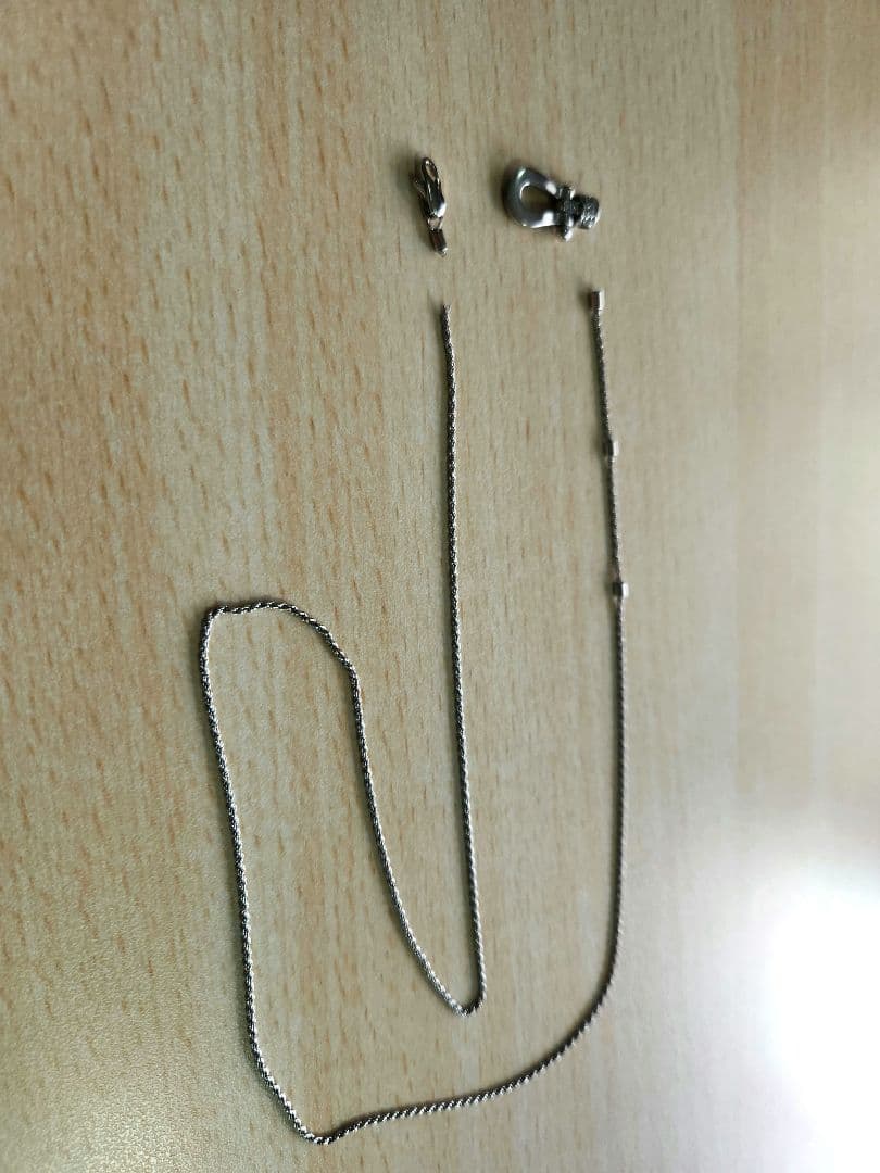 フレッドフォース10ptネックレスダイヤ入り